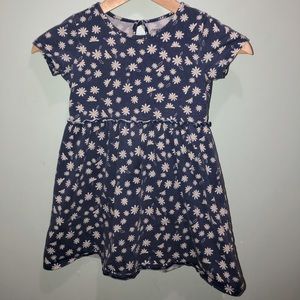 Blue daisy dress
